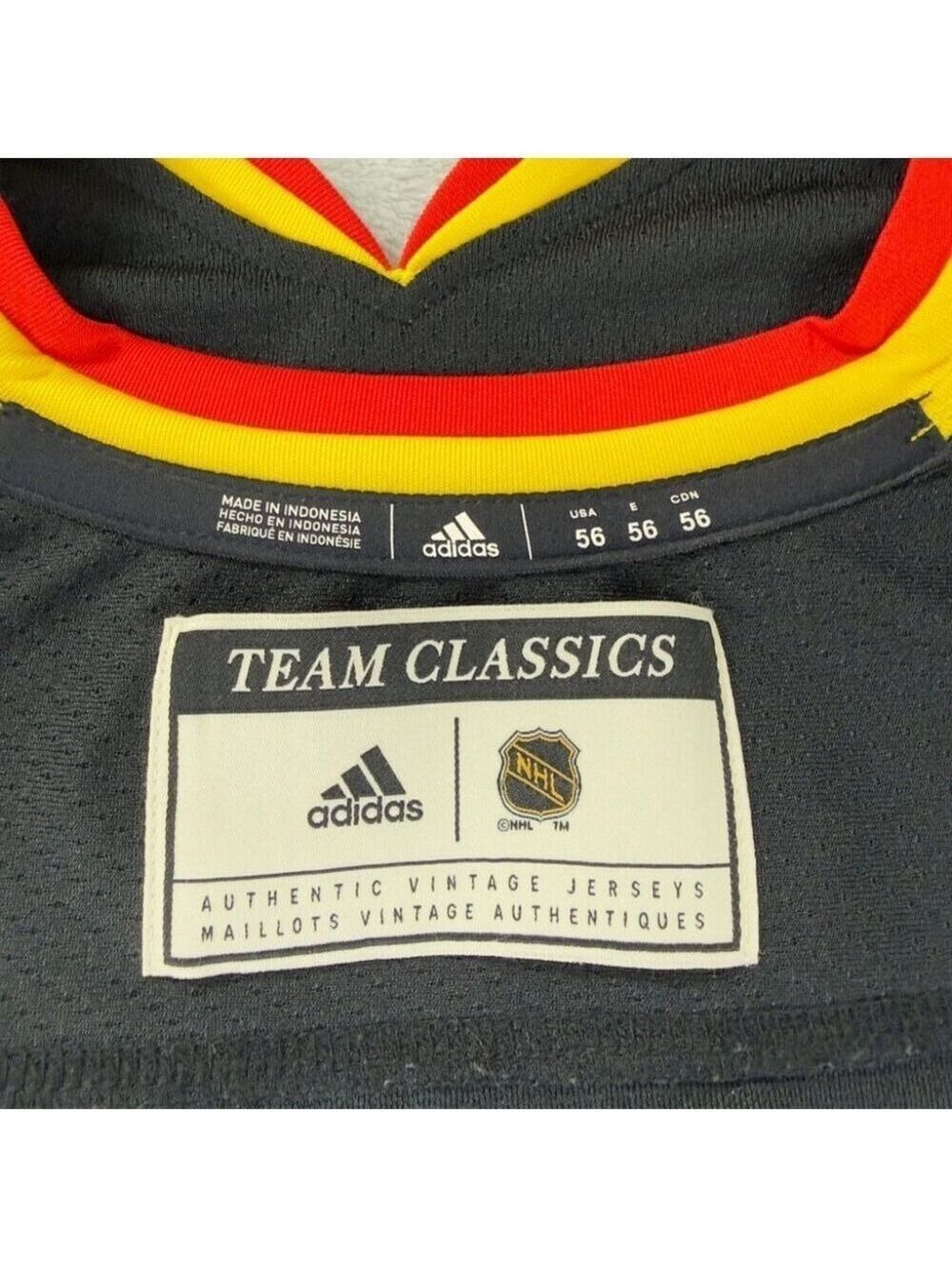 Adidas Vancouver Canucks Men's Sz 56 US Bo Horvat Signed Fly Skate Hockey Jersey - Picture 3 of 16